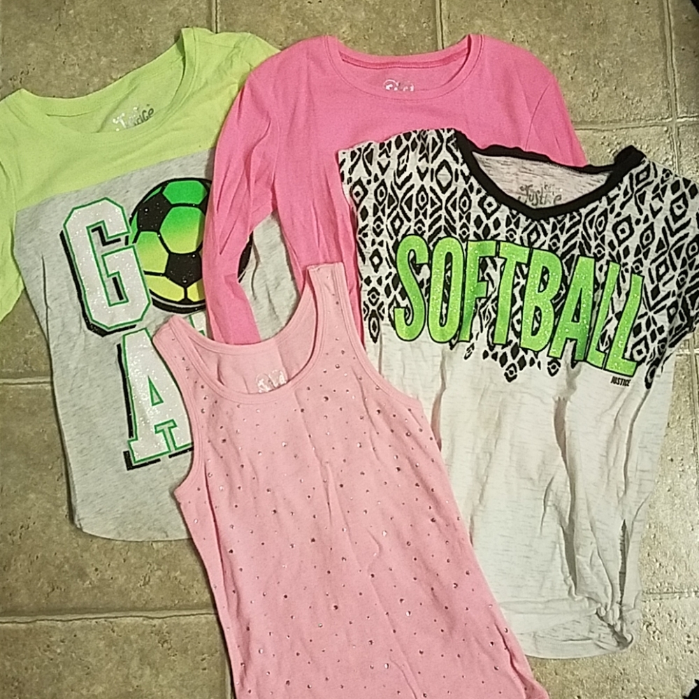 Justice shirt bundle